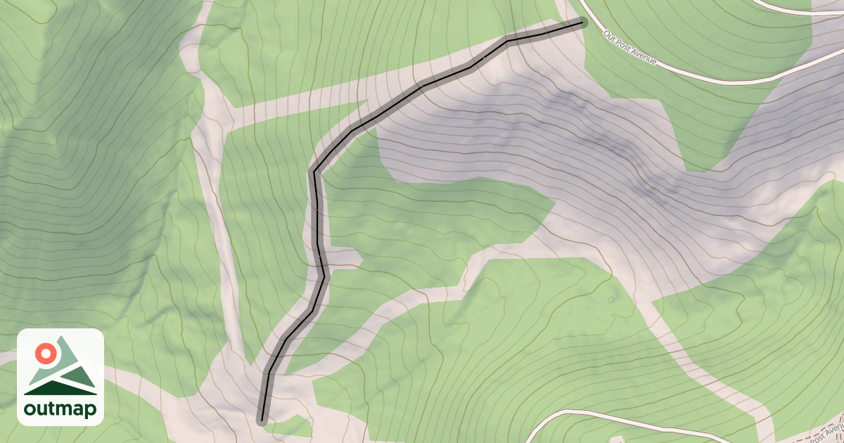 Map of Pat's Ride