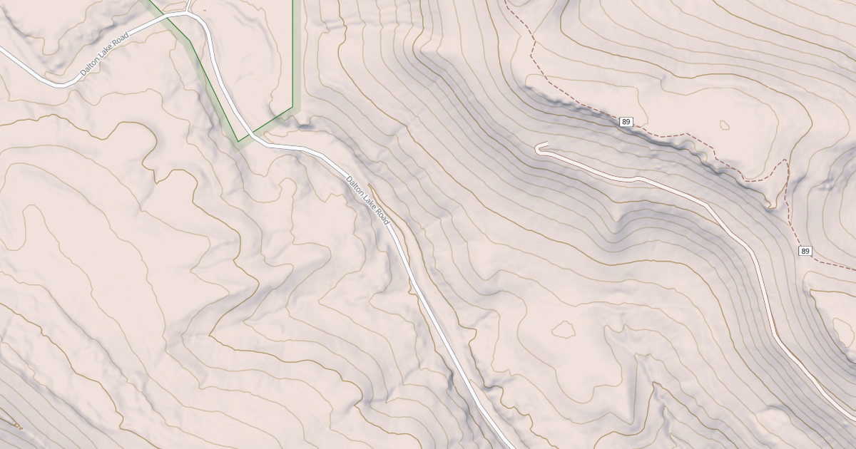 Map preview of DALTON LAKE BR 1B