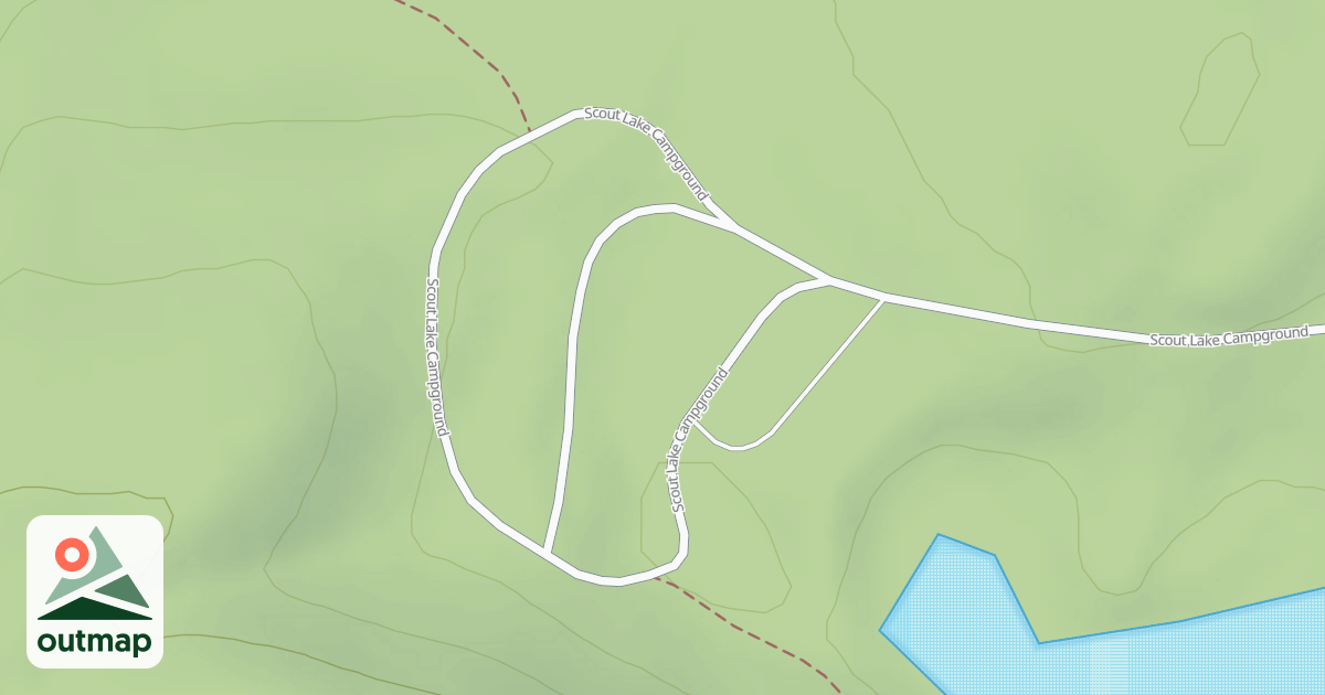 Map of SCOUT LAKE C.G
