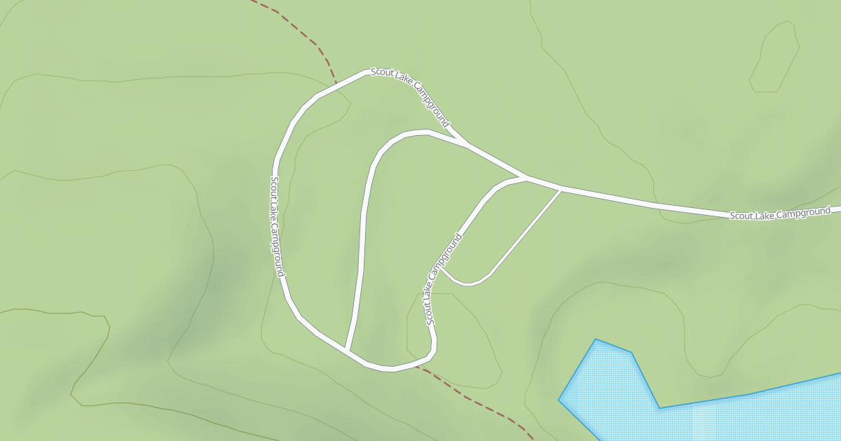 Map preview of SCOUT LAKE C.G