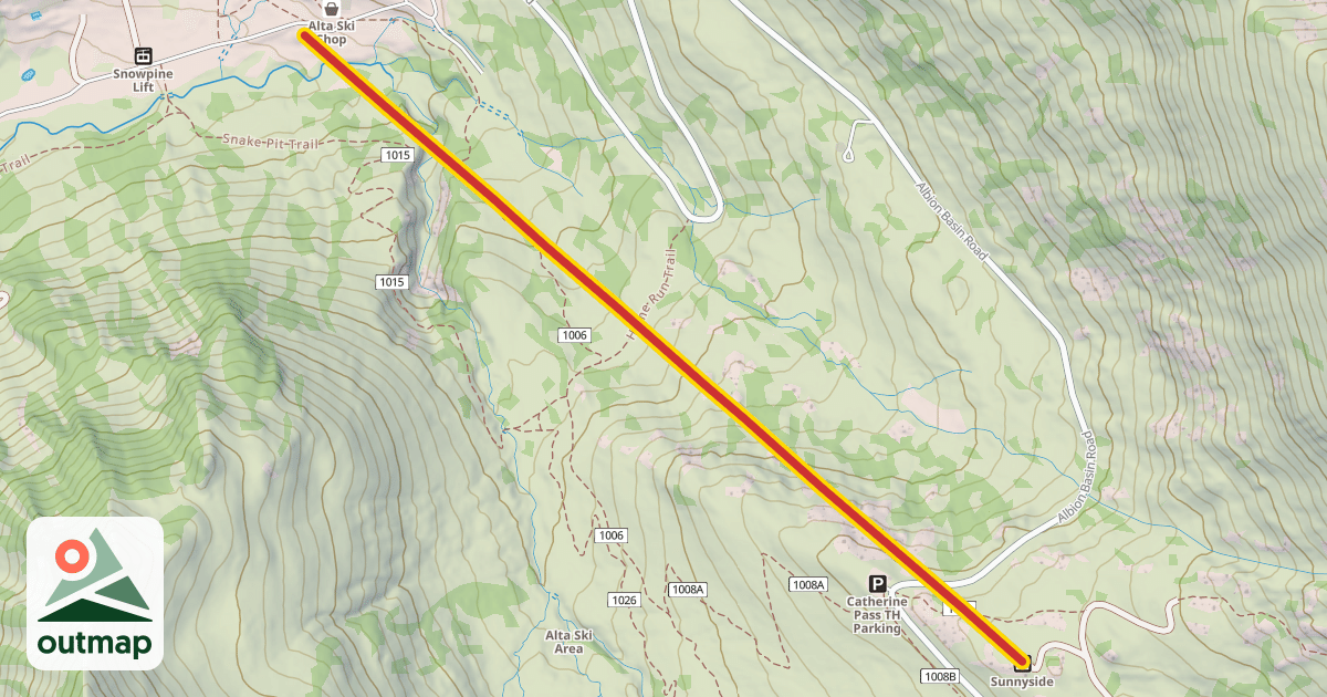 Map of Sunnyside