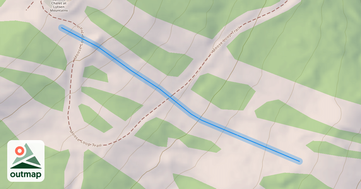 Map of Upper Bull Run