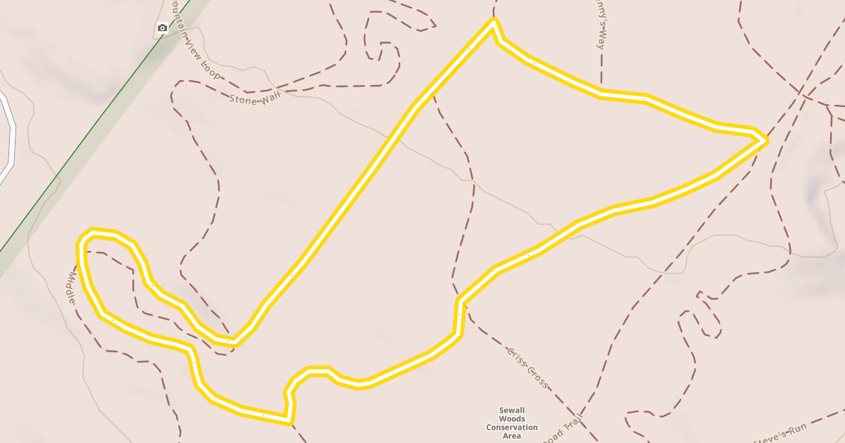 Map preview of Cal's Run