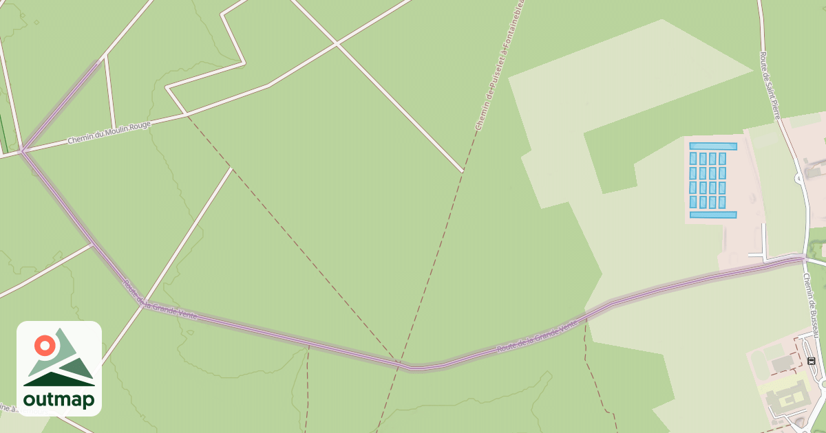 Map of Route de la Grande Vente