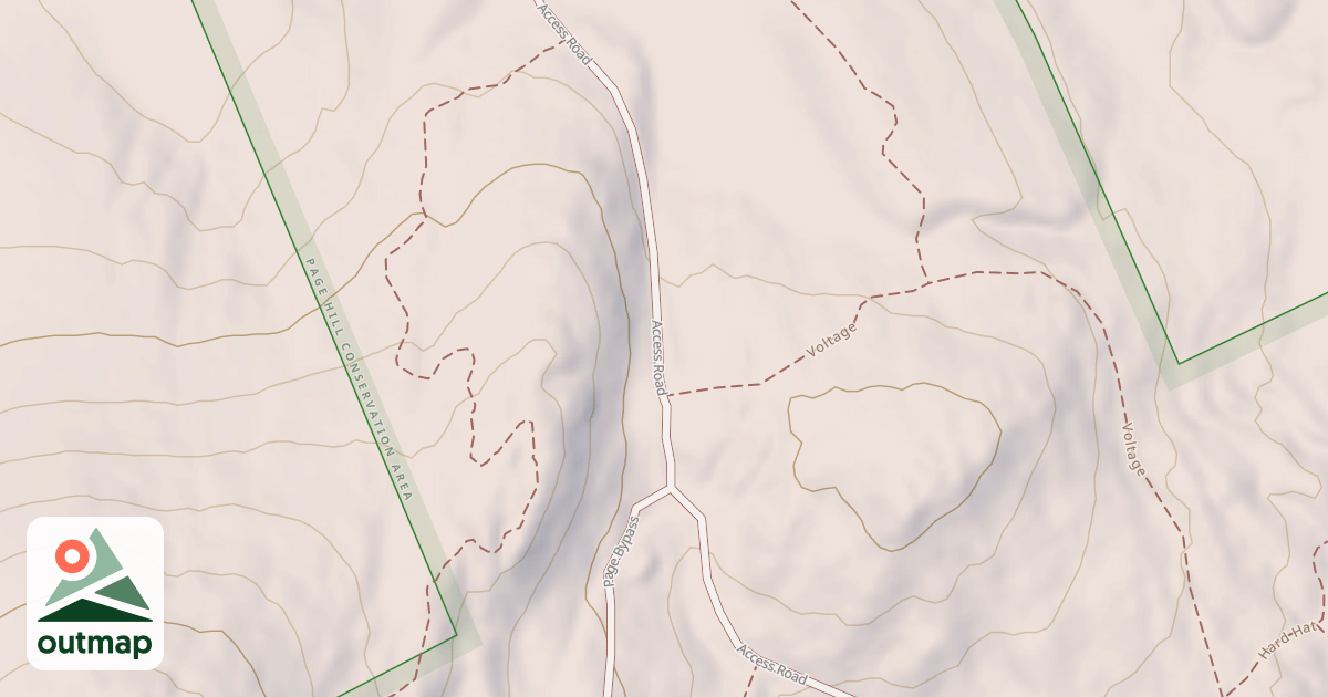 Map of powerline