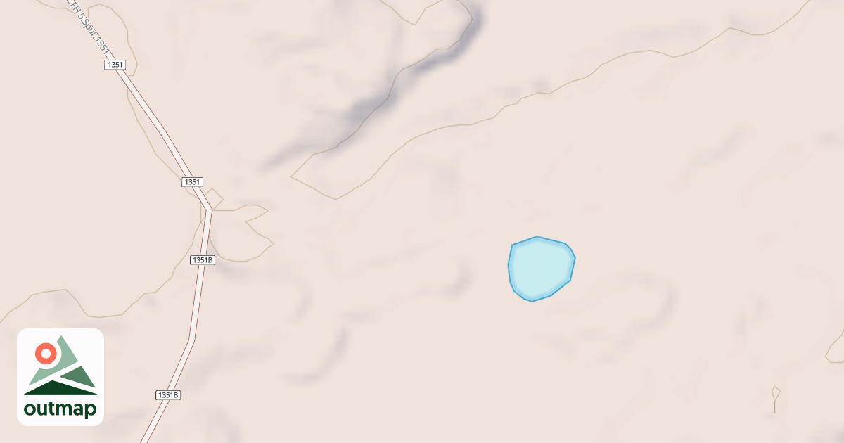 Map of Fh 5 Spur 1351a