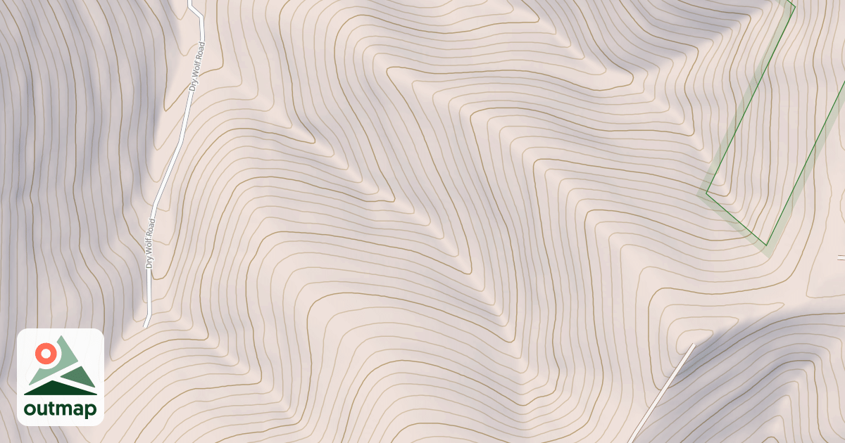 Map of LYON GULCH
