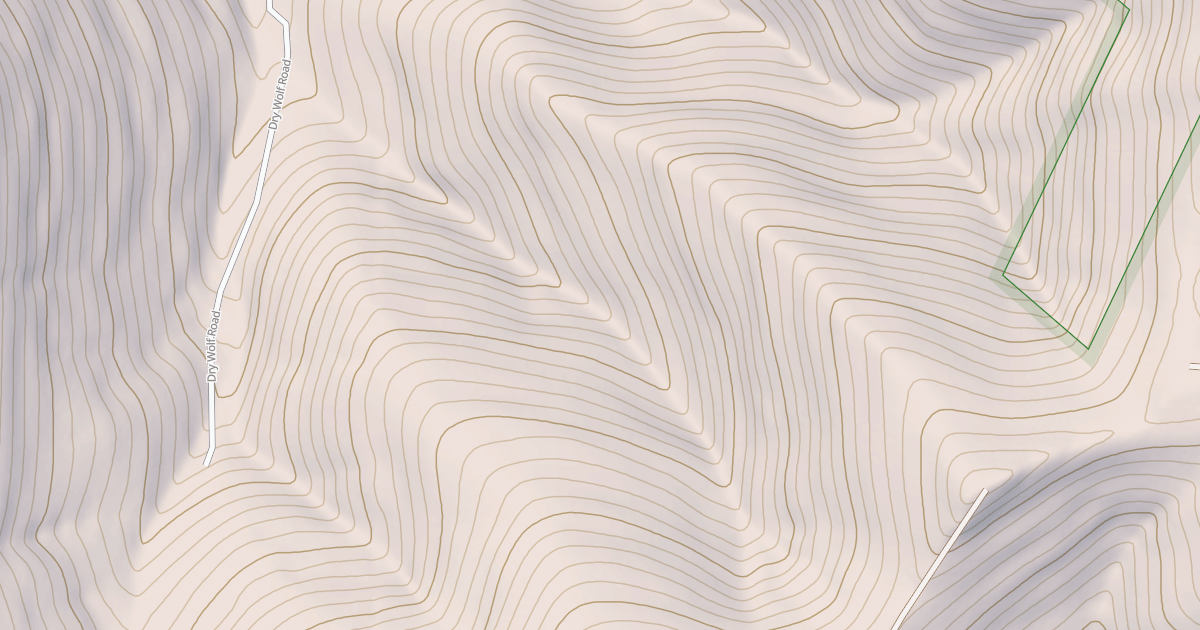 Map preview of LYON GULCH