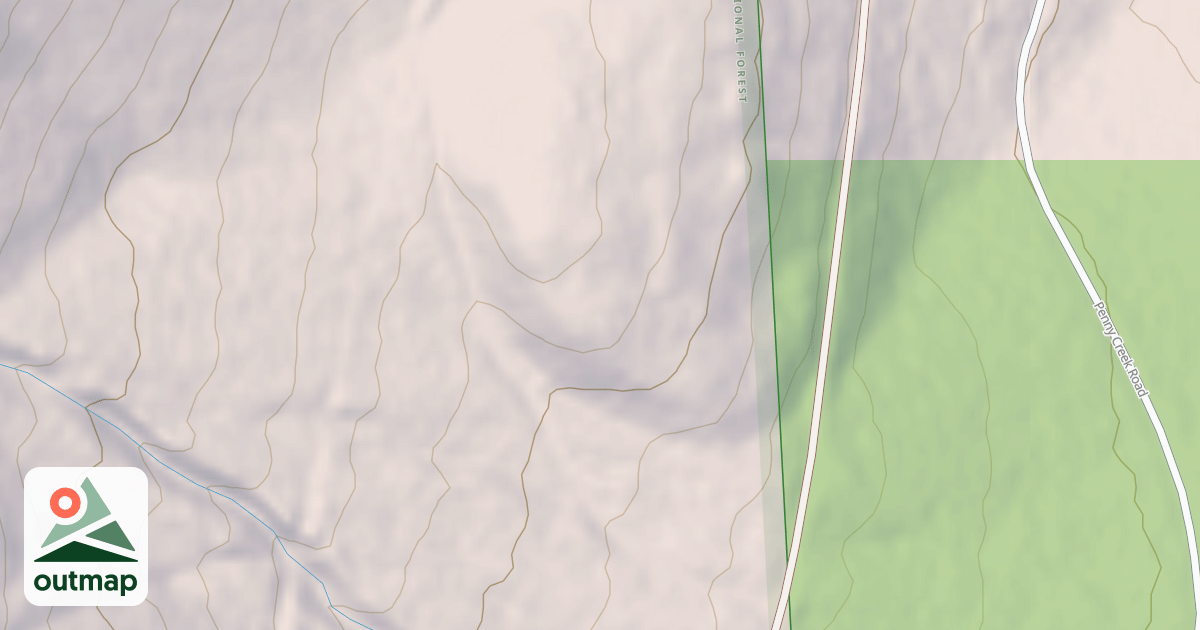 Map of USFS National Forest System Roads {789370B3-29EC-429E-B4C9-4AC86CC0CAD8}