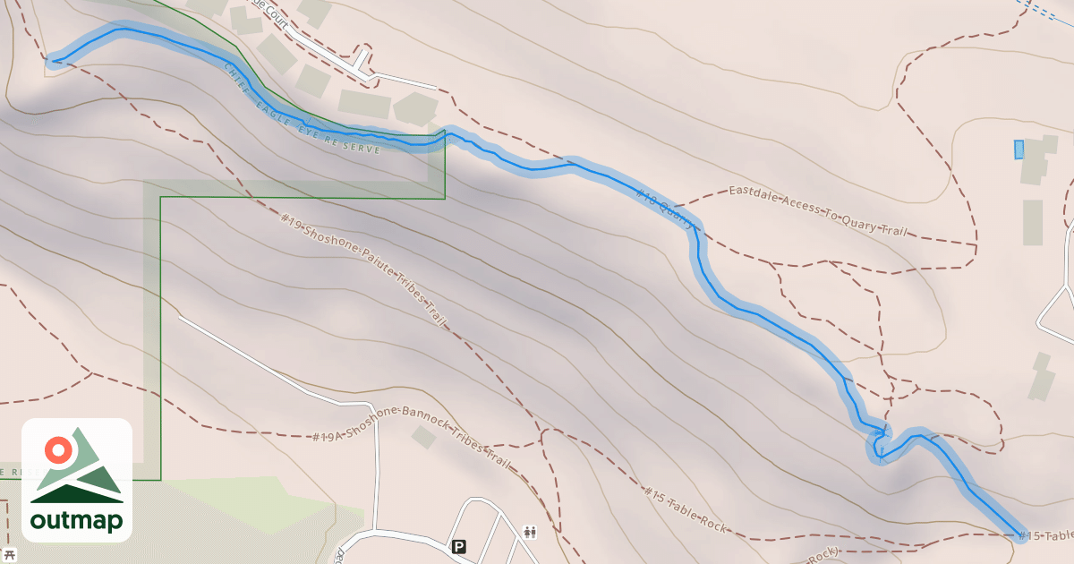 Map of #18 Quarry