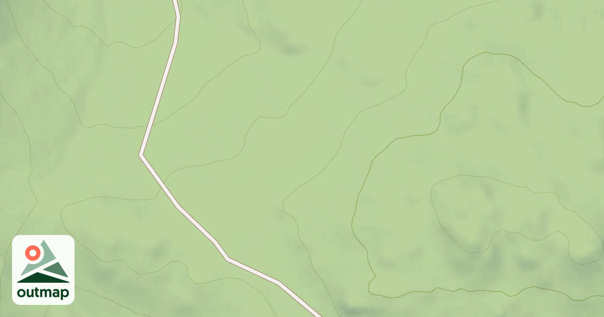 Map of BIG JOHN MOUNTAIN SPUR