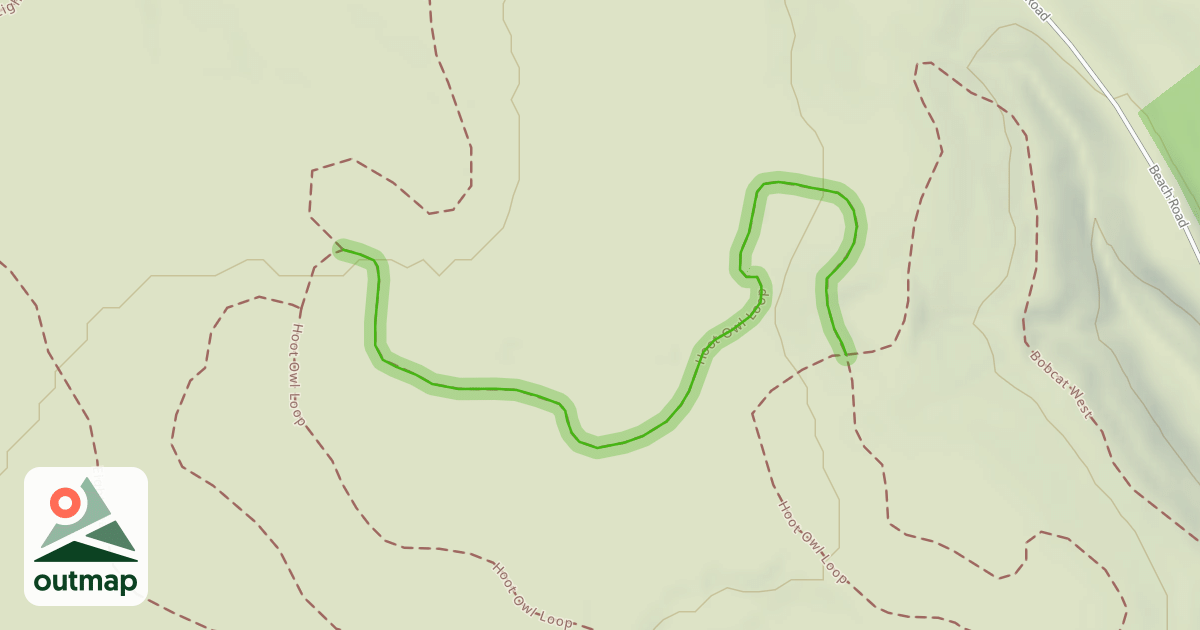 Map of Hoot Owl Loop