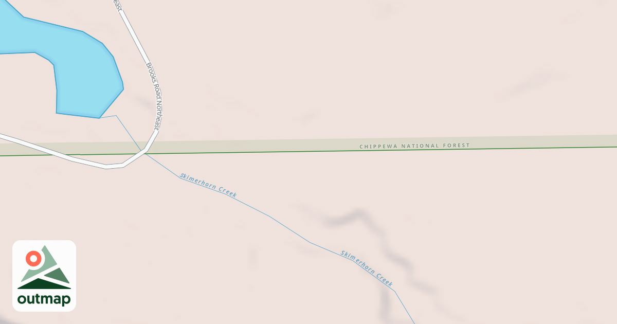 Map of BROOKS SPUR C