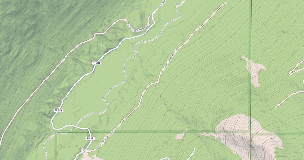 Map preview of SMITH CREEK A