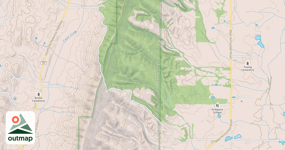 Map of SMITH GAP