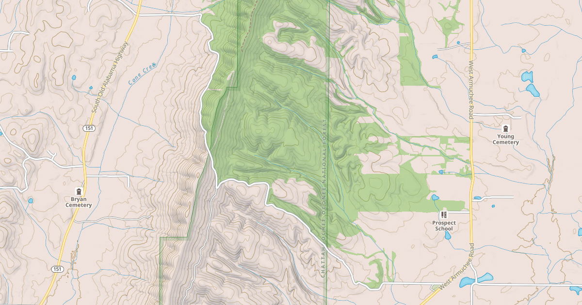 Map preview of SMITH GAP