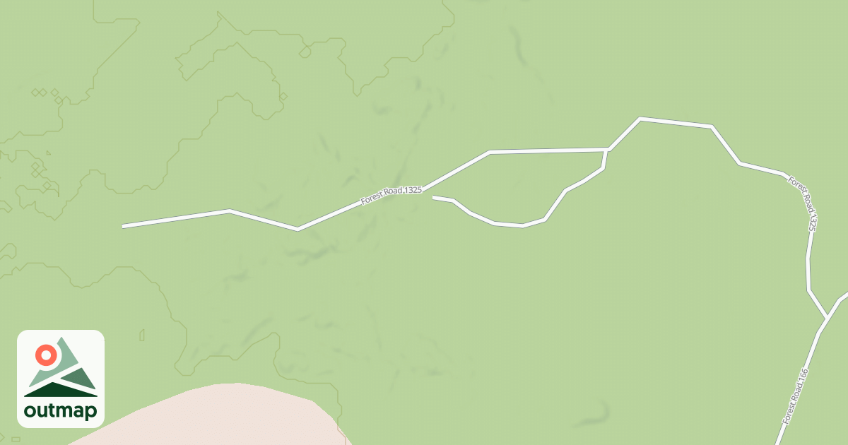 Map of FR 1325