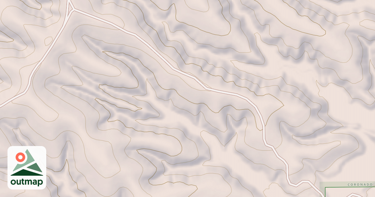 Map of MARIPOSA RIDGE