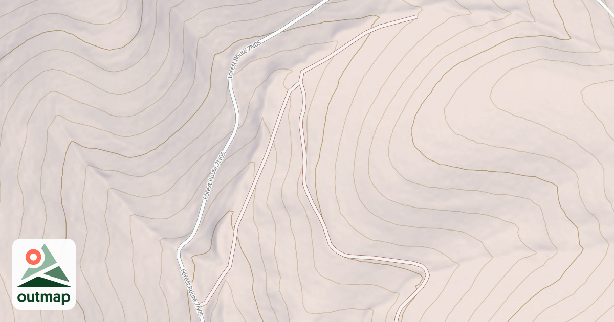Map of USFS National Forest System Roads {3032AA4E-1409-4954-8EAE-29D4DDEF9367}