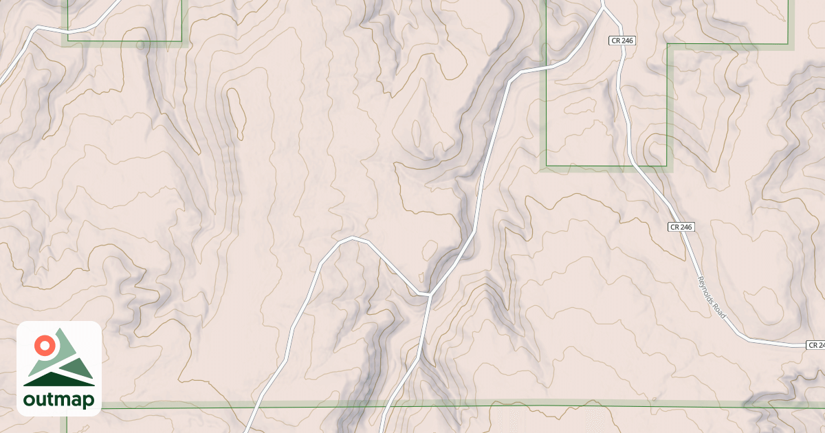 Map of DULING CANYON