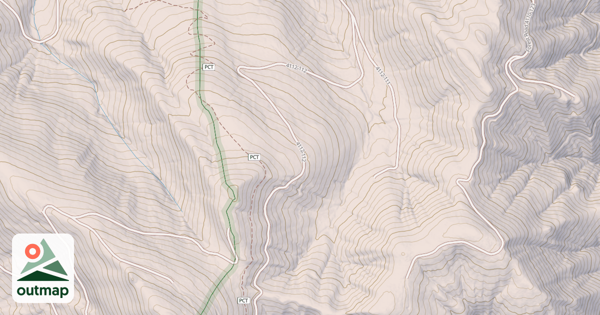 Map of ELK MEADOWS