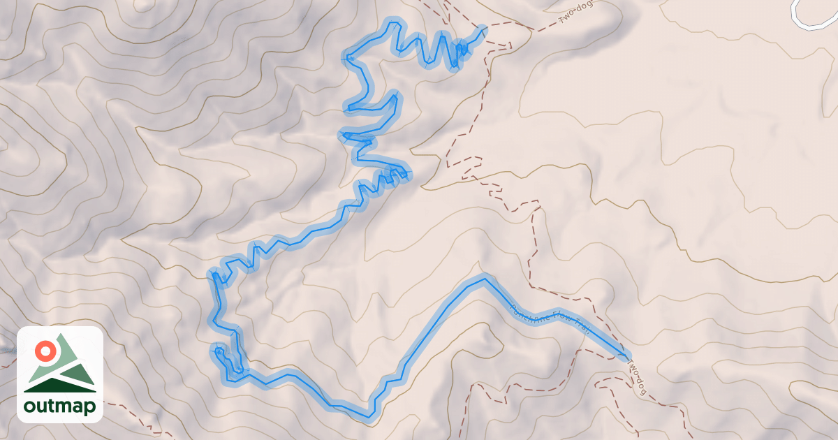 Map of Punchline Flow Trai;