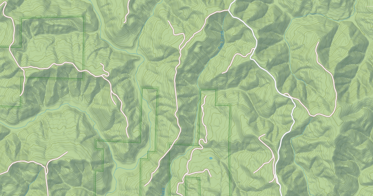 Map preview of USFS National Forest System Roads {66C14C86-A839-4D44-A548-B71950C7B99D}