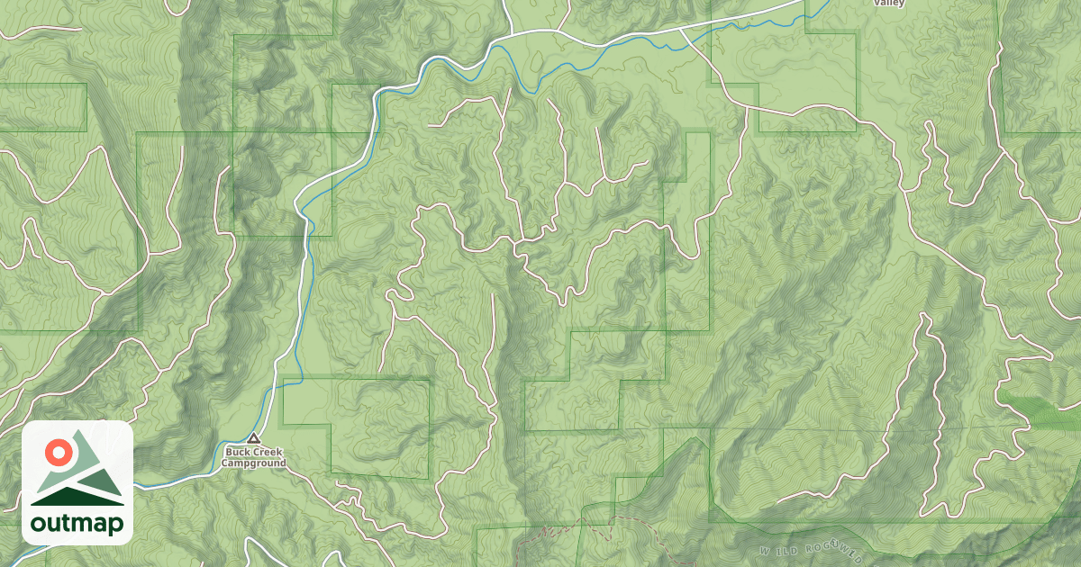 Map of CLEAR CREEK