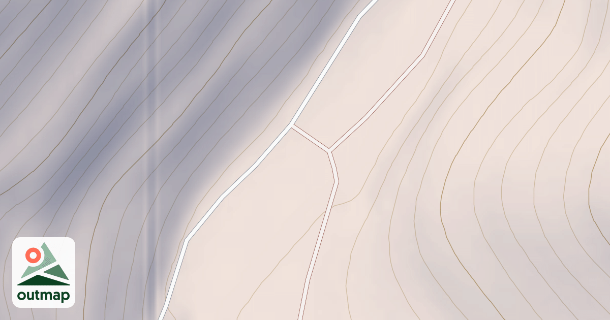 Map of DRY POLE GLCH DISP A