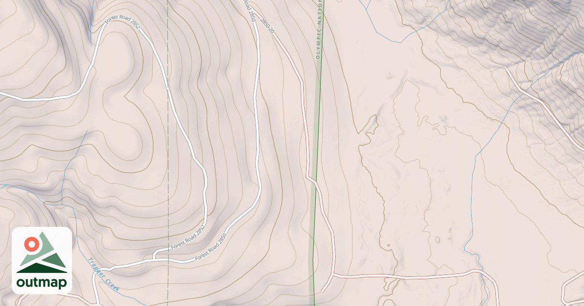 Map of USFS National Forest System Roads {ECD9B043-1B0A-4E16-A149-0D85B94B007C}