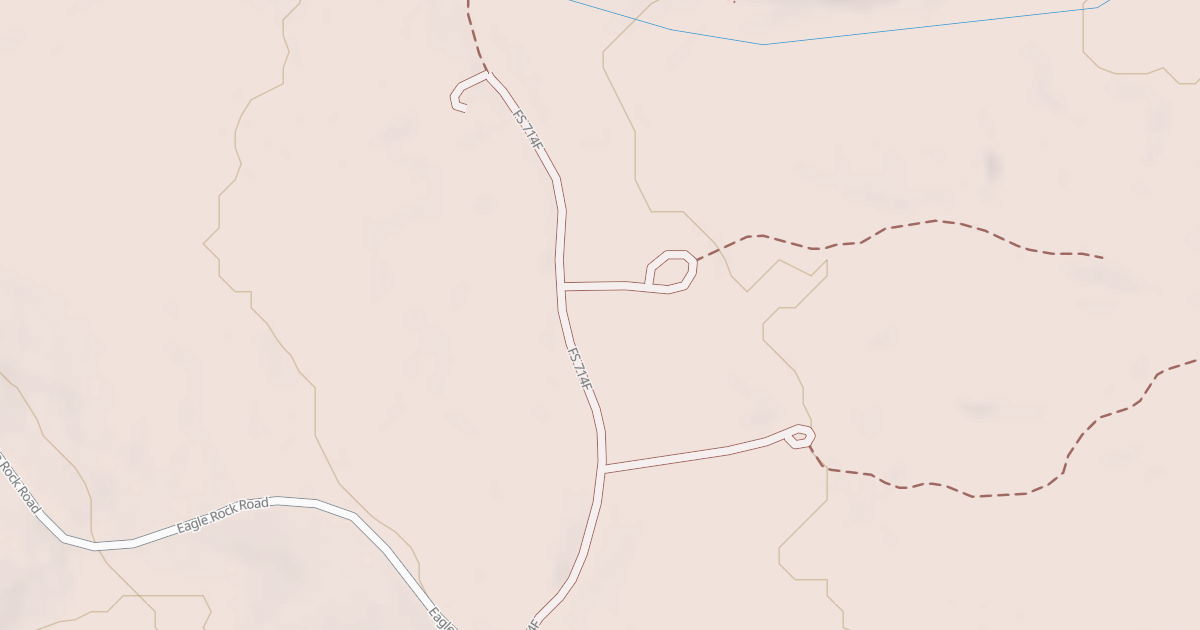 Map preview of EAGLE ROCK RD SPUR FB