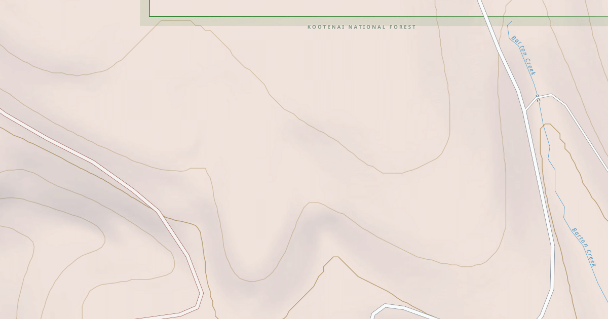 Map preview of BURTON CREEK F