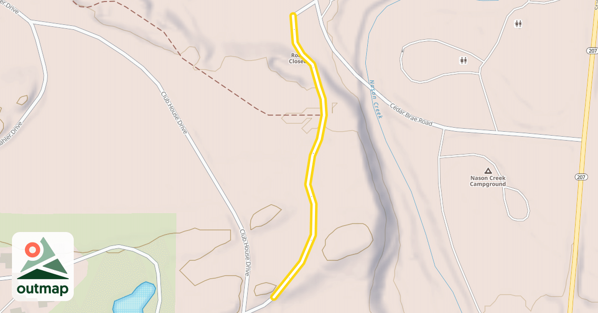 Map of Water Hole USFS 6706 - 115 Road