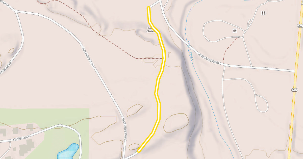 Map preview of Water Hole USFS 6706 - 115 Road