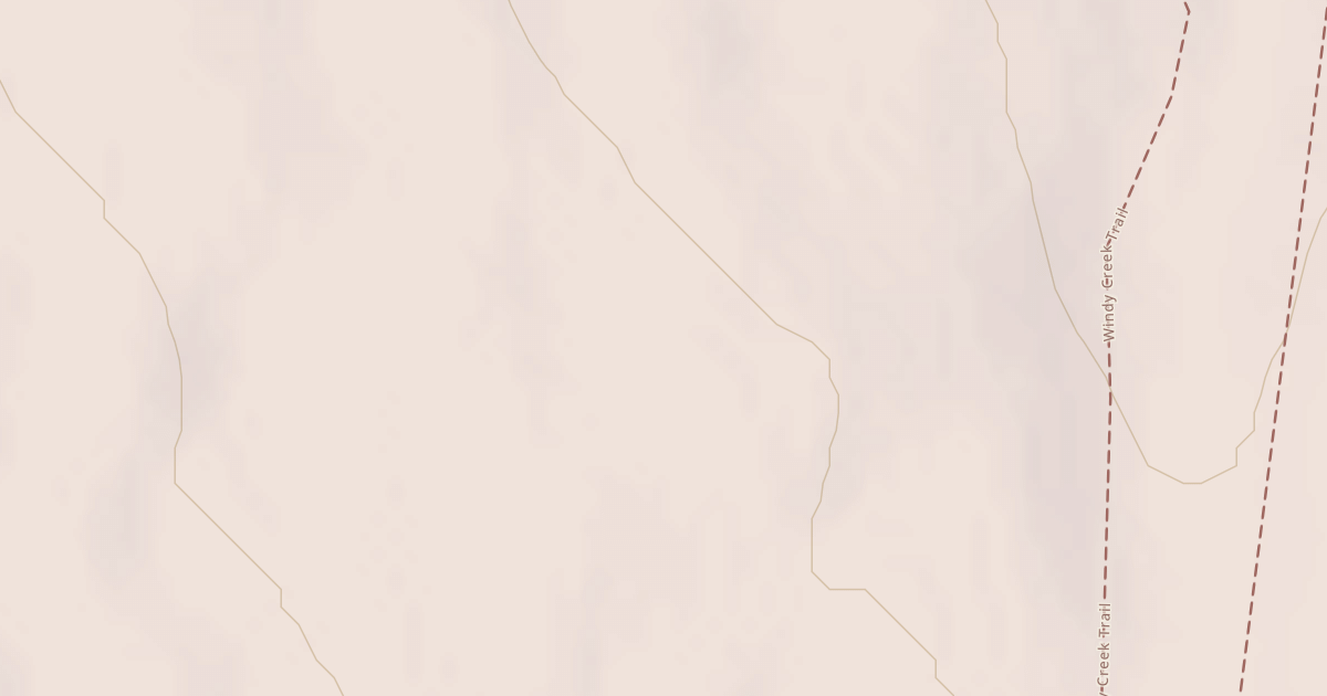 Map preview of Windy Creek Subsistence Ohv Trail
