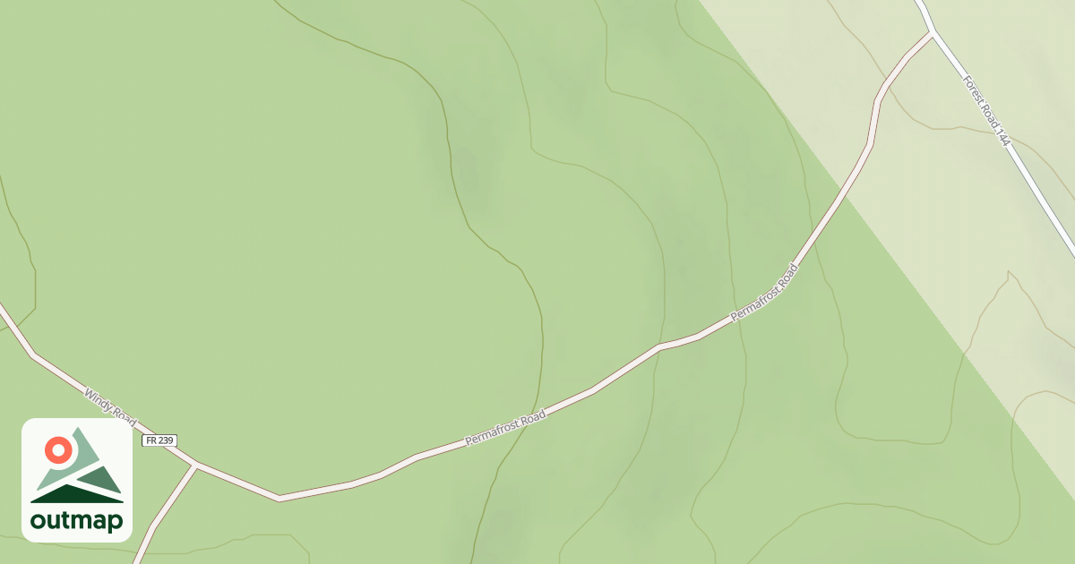 Map of PERMAFROST