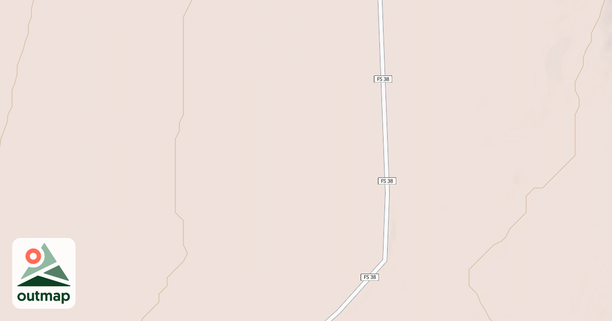 Map of USFS Motor Vehicle Use Map Roads {122F406F-8AB4-4A03-B8AB-1C3948FE1C63}