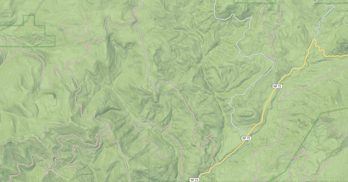 Map preview of QUENTIN CREEK