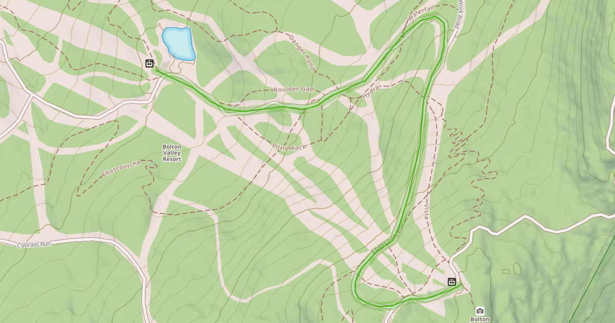 Map preview of Sherman's Pass