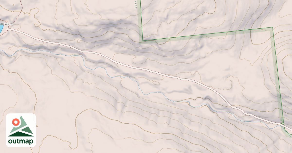 Map of Glasgow Trail