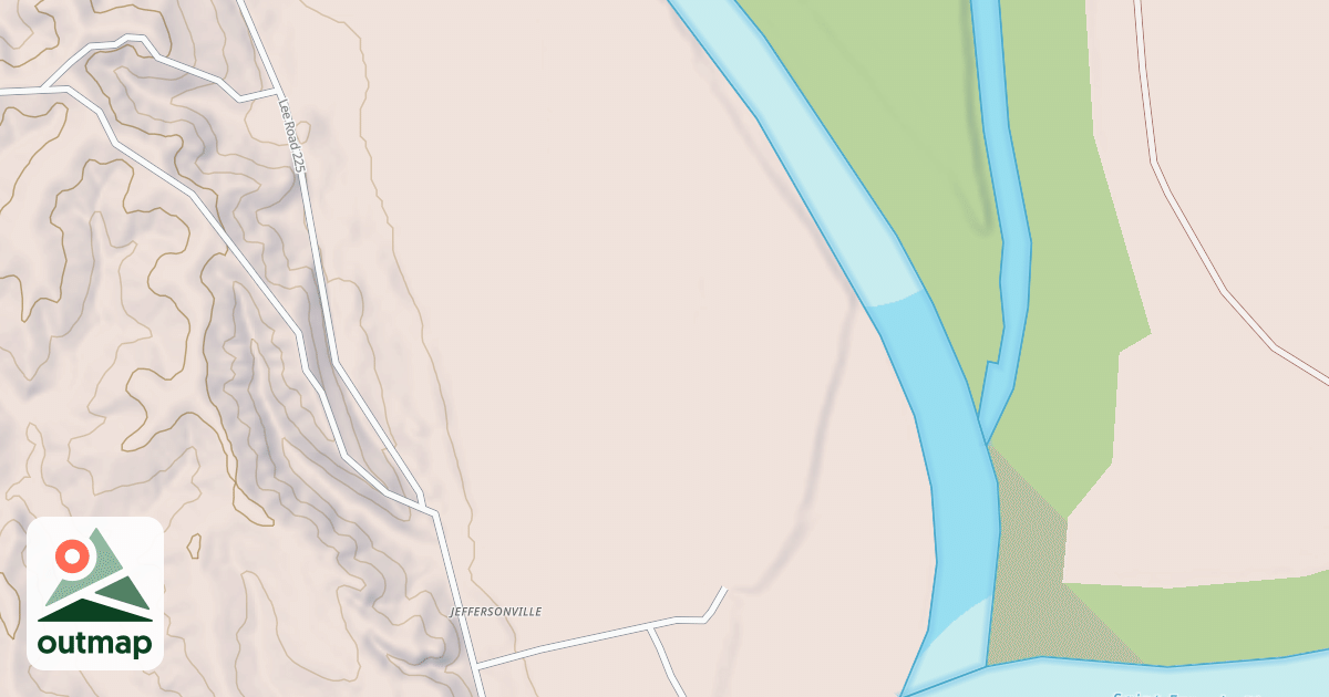Map of JEFFERSONVILLE F