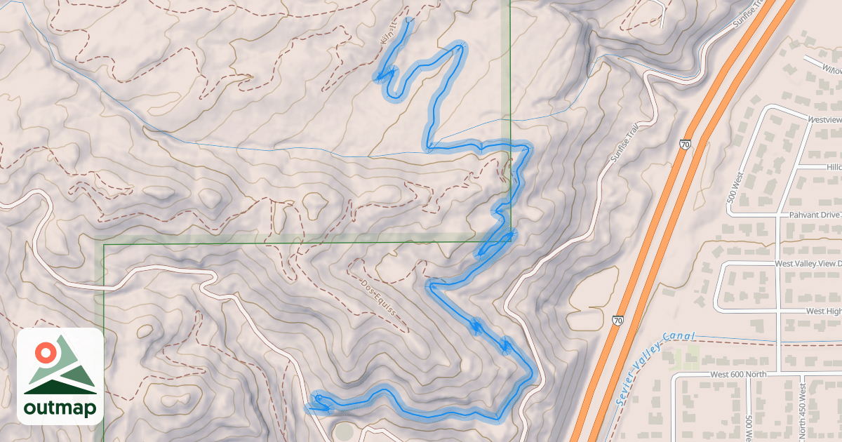Map of Tank Run