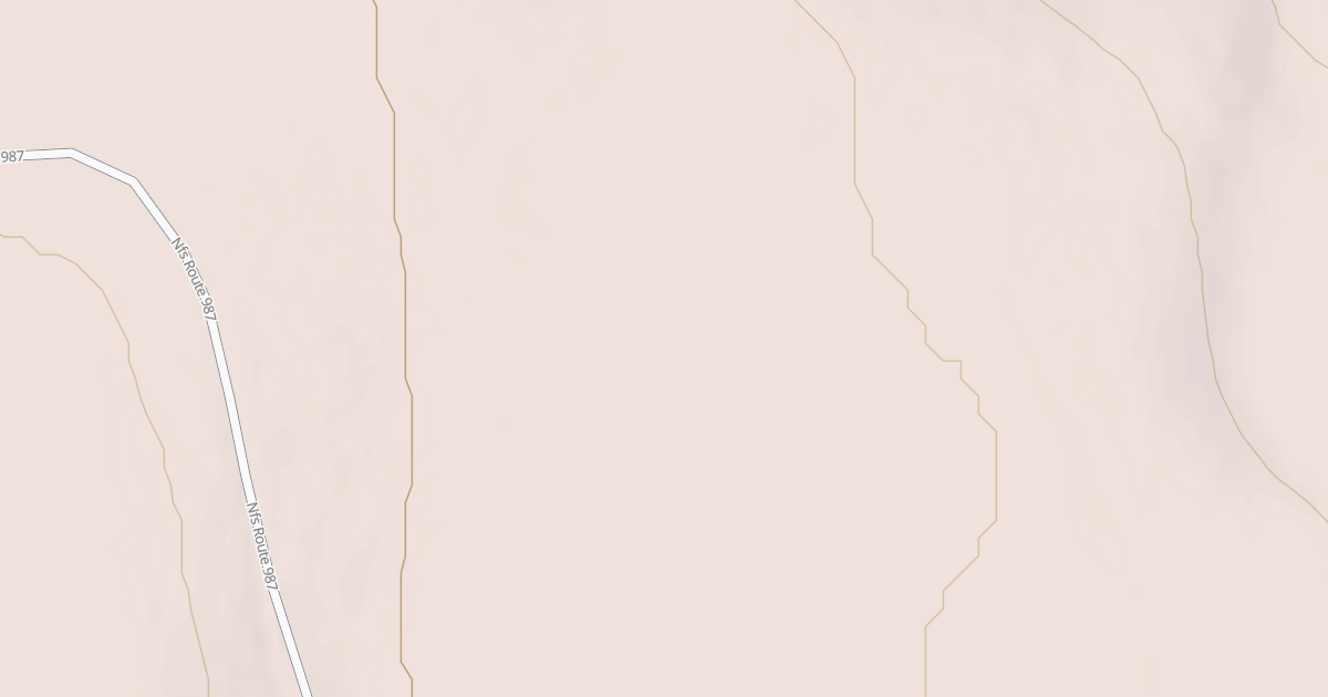 Map preview of EAST CREAM CREEK M