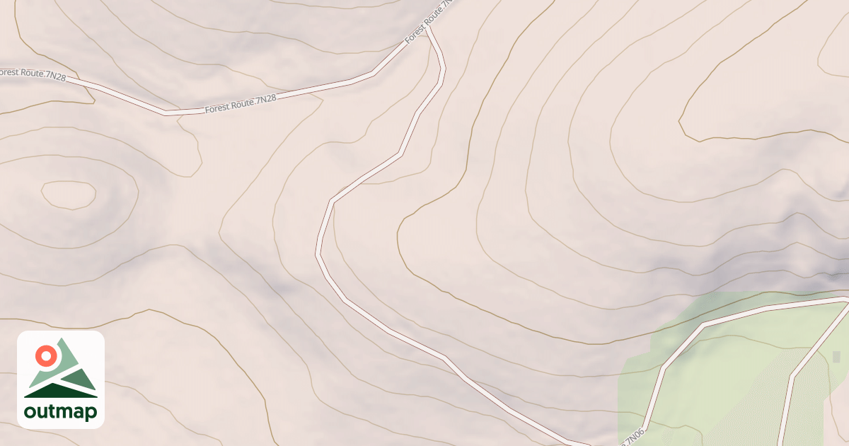 Map of USFS National Forest System Roads {3A1770A4-6E4A-48A8-997F-D46B0A4815D4}