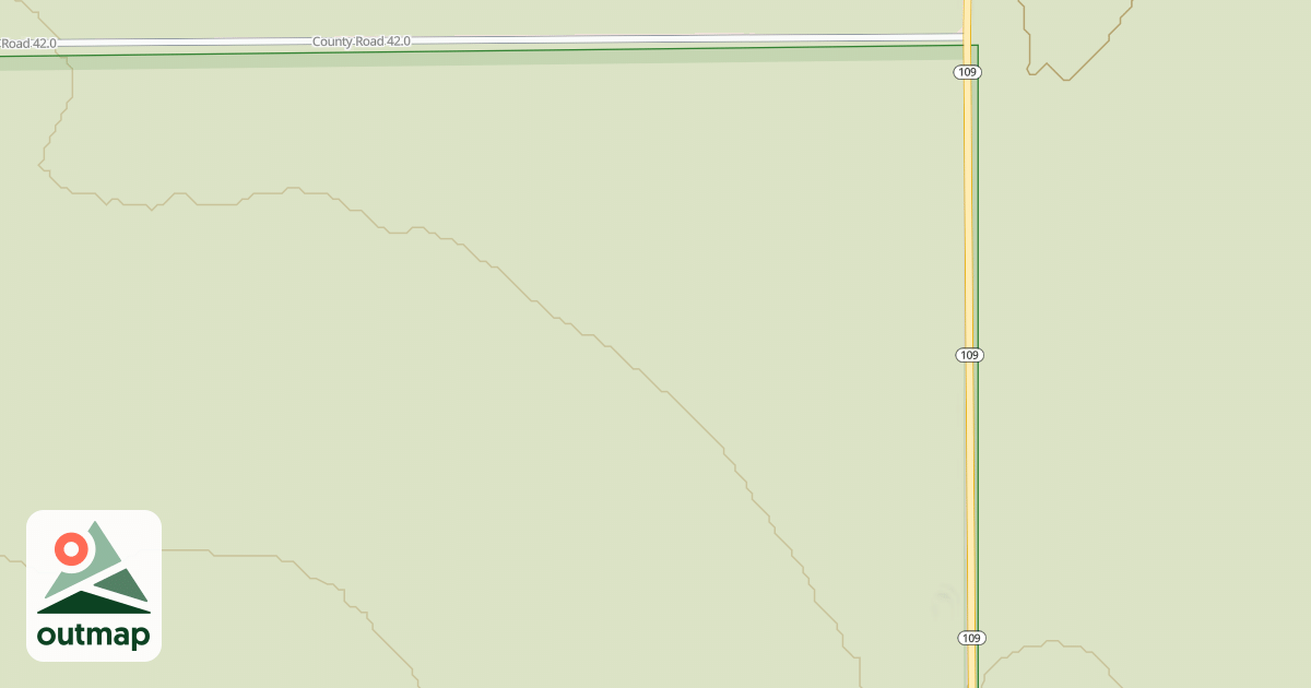 Map of 109 POND