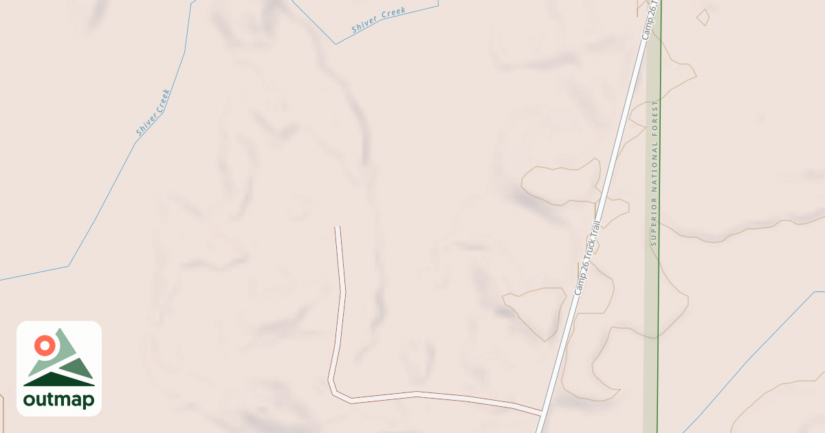 Map of CAMP 26 SPUR J