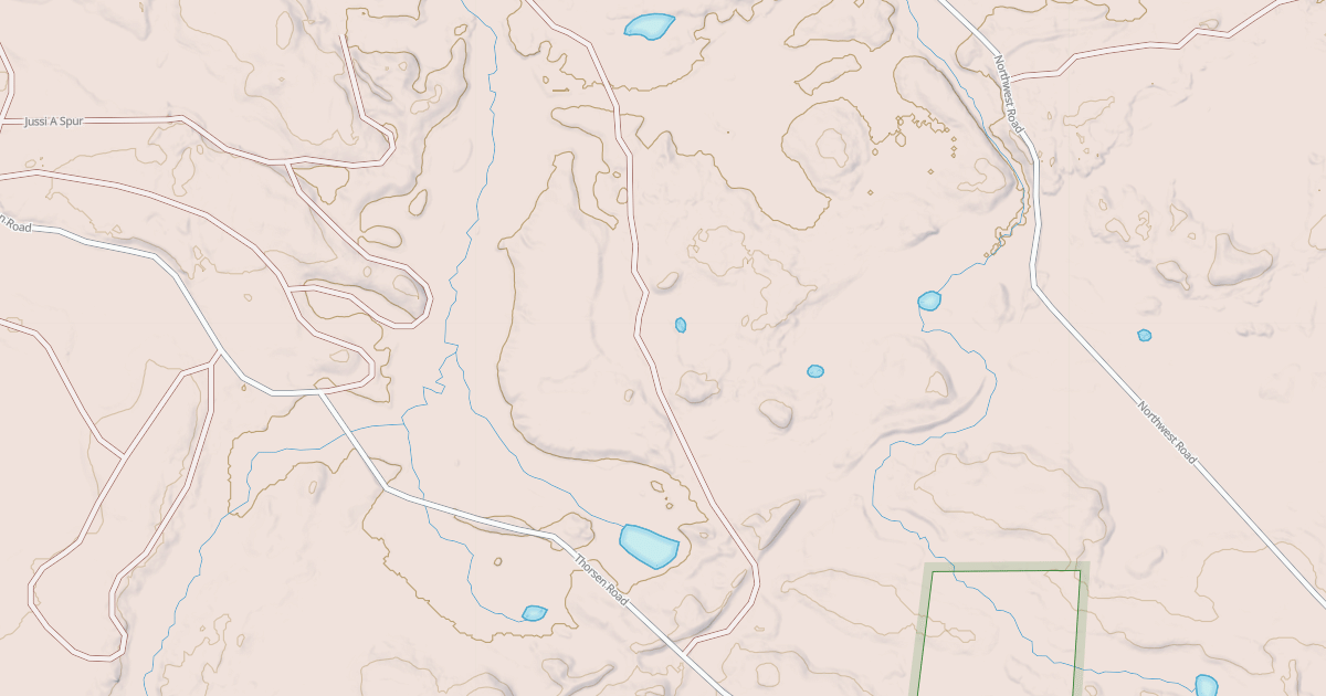 Map preview of JACKPINE SPUR K