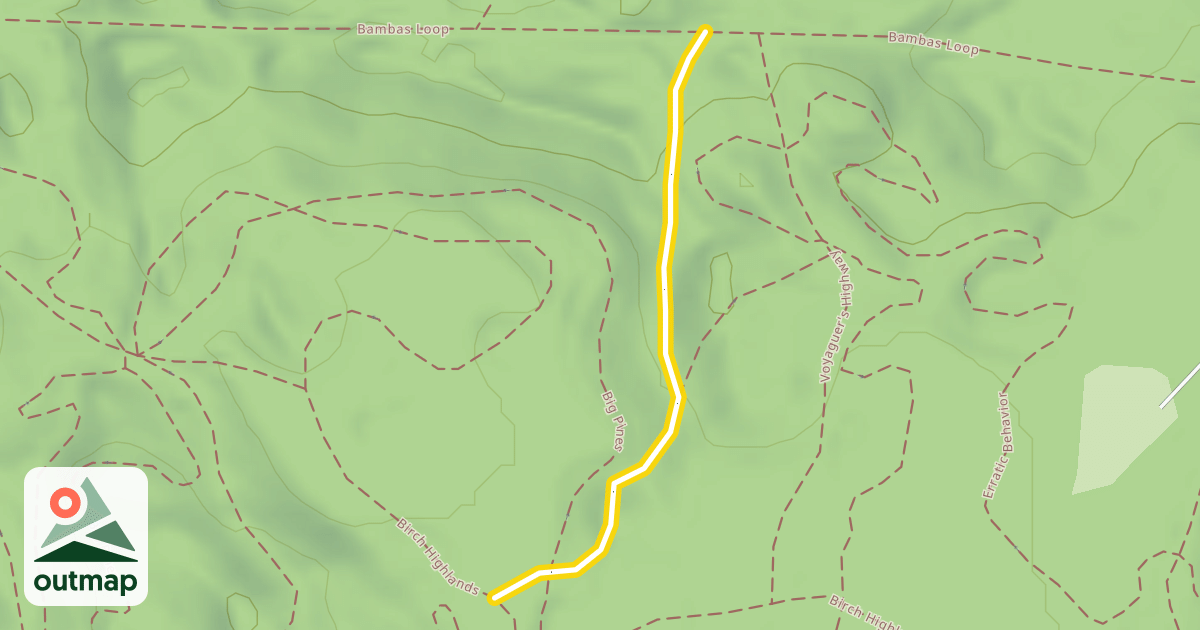 Map of Hang On Tight
