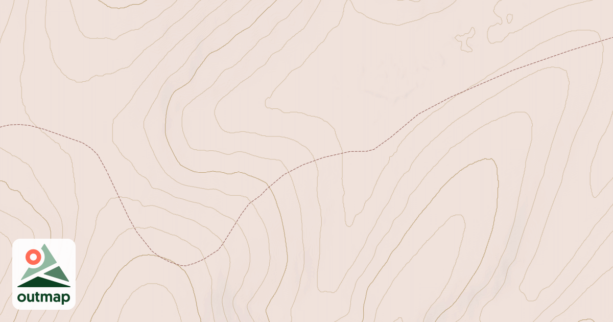 Map of Willow to Nome Winter Trail