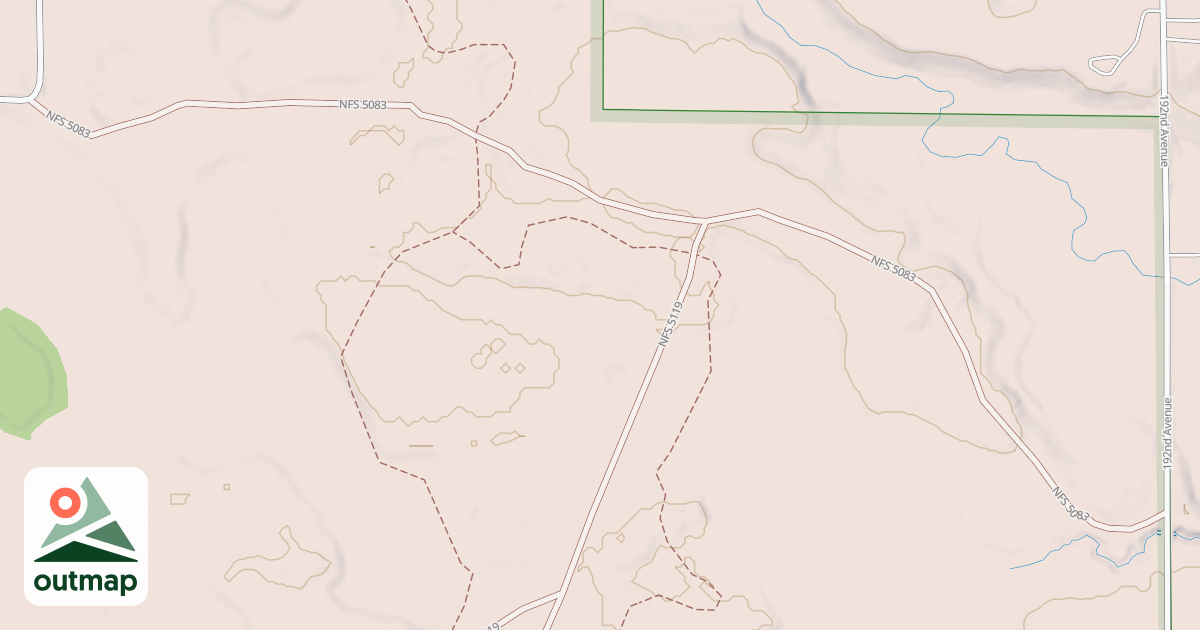 Map of 5083